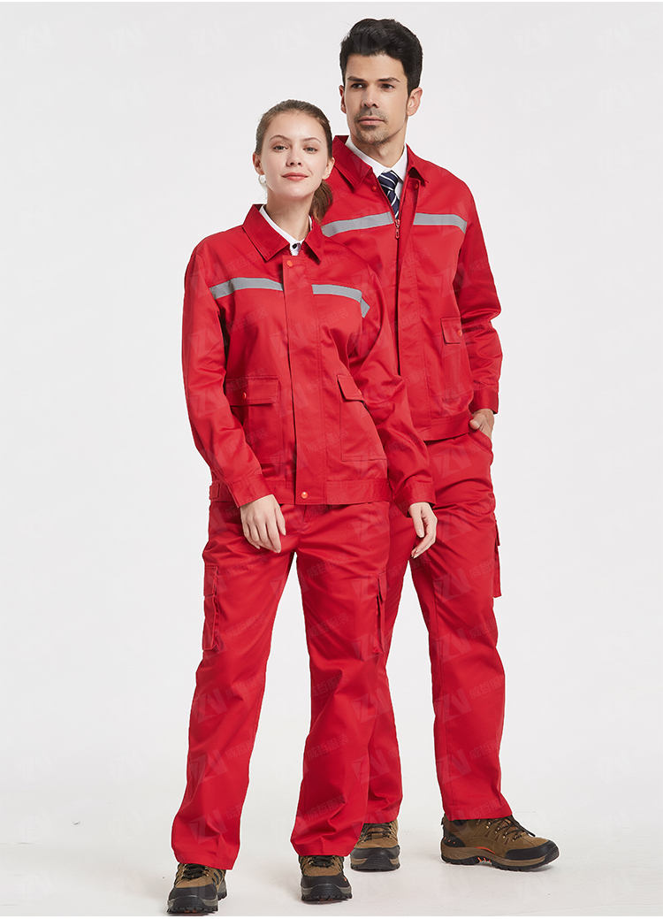 防静电加油站工作服男女式春秋长袖款中国石油中国石化工装