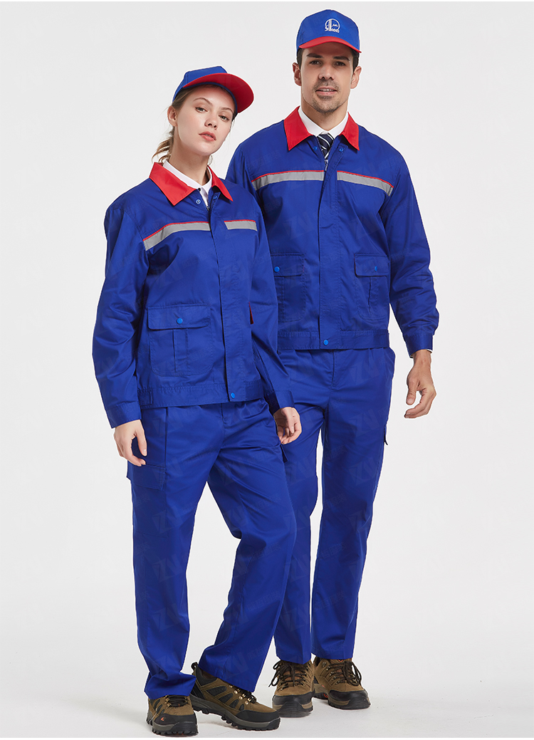 防静电加油站工作服男女式春秋长袖款中国石油中国石化工装