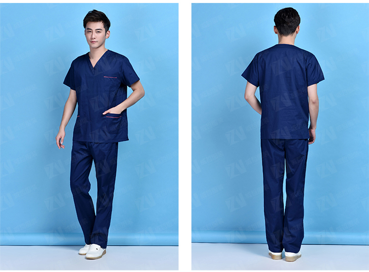 洗手服短袖手术室刷手服夏装美容服牙医服