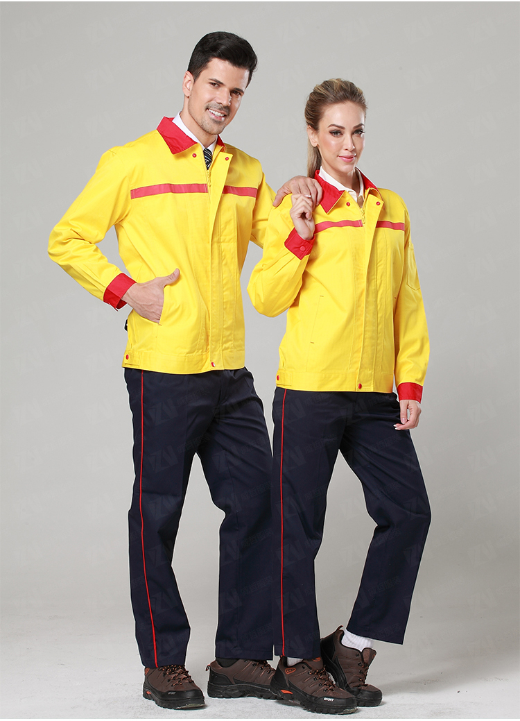 防静电加油站工作服男女式春秋中国石油中国石化工装