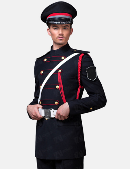 新款秋冬长袖男士形象岗售楼部保安服制服