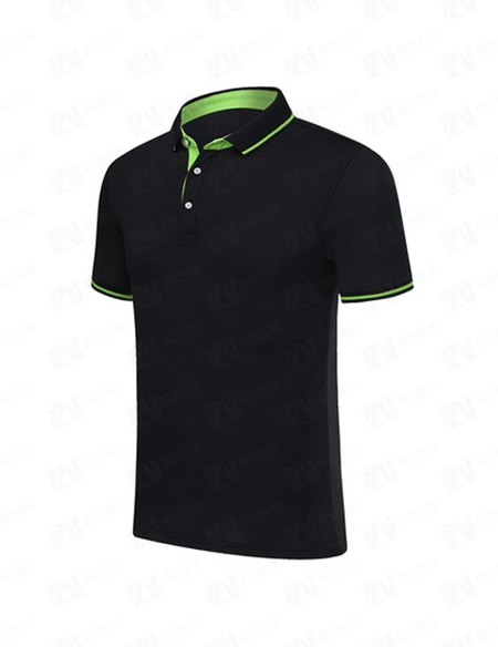 企业定制黑色文化衫定制T恤定制男女款团队服广告Polo衫刺绣印字