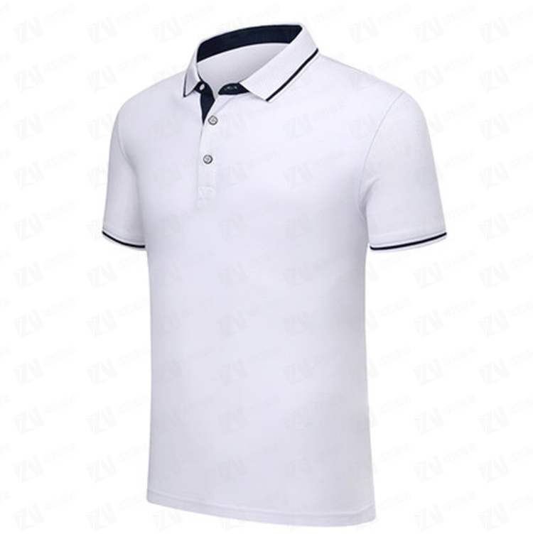 企业定制白色文化衫定制T恤定制男女款团队服广告Polo衫刺绣印字