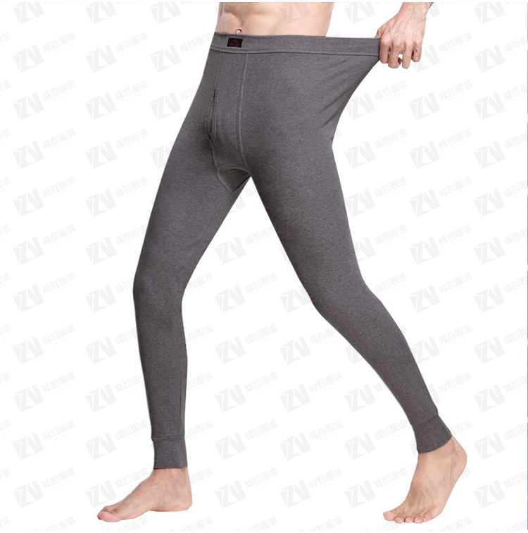 冬装男式加厚加绒贴身保暖棉裤秋裤