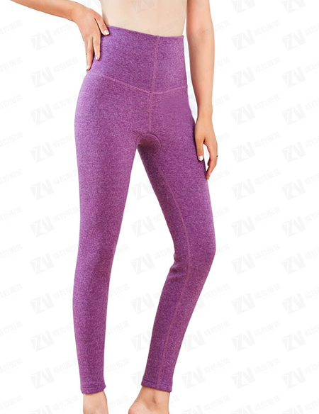 冬装女士高腰加厚加绒贴身保暖棉裤秋裤